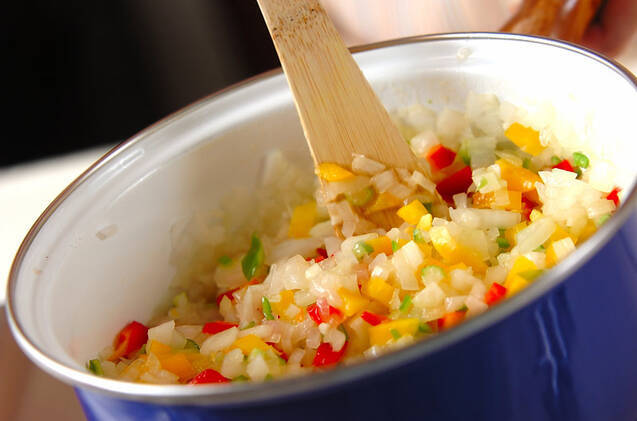 塩サバのトマト煮の作り方の手順4