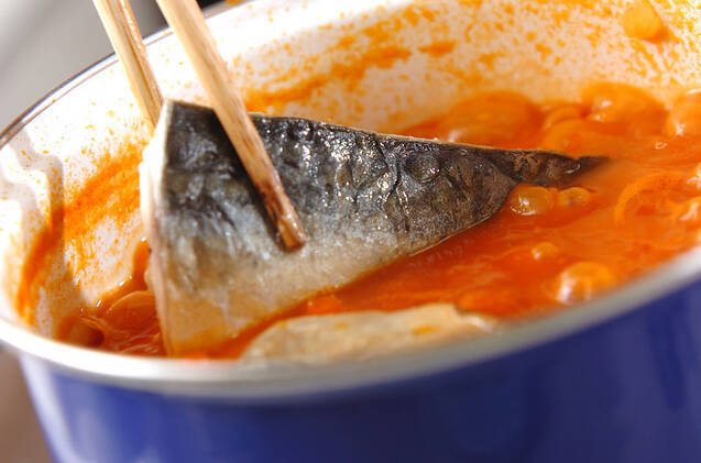 塩サバのトマト煮の作り方の手順6