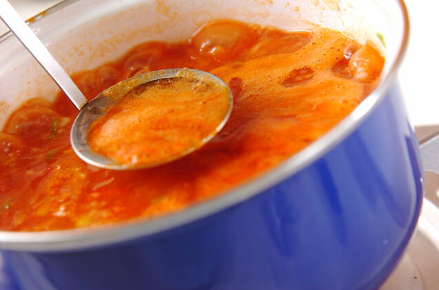 塩サバのトマト煮の作り方の手順5
