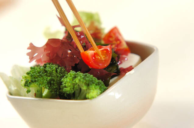 海藻と豆腐サラダの作り方の手順7