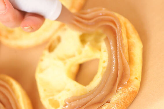 栗のパリブレストの作り方の手順10