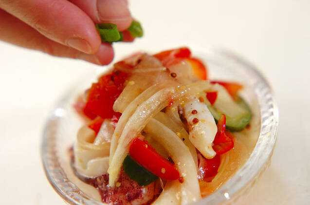 さっぱり！プリプリイカのマリネの作り方の手順8