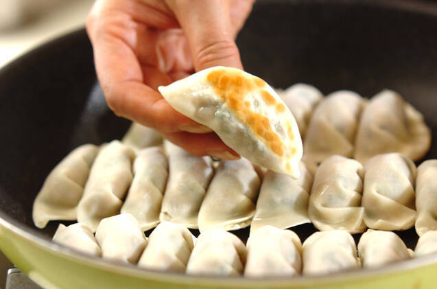 ゴボウ入り餃子の作り方の手順7