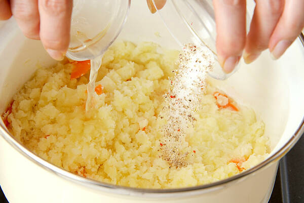 作り置きポテトサラダの作り方の手順2