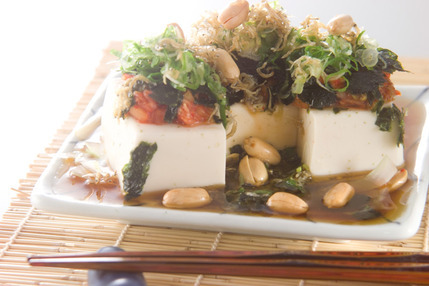 キムチやっこサラダ