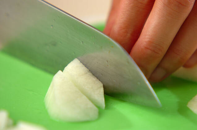 梨のヨーグルト和えの作り方の手順1