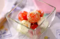 プチトマトのバジルマリネ