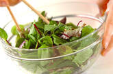 ハーブサラダの作り方5