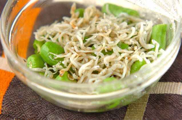 シシトウとジャコのレンジ煮の作り方の手順2