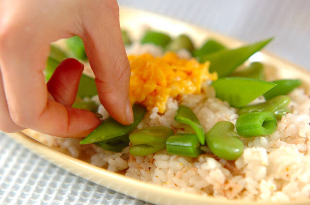 鮮やかお豆の洋風ちらし寿司の作り方の手順8