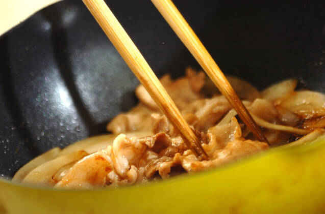 豚のショウガ焼きの作り方の手順2