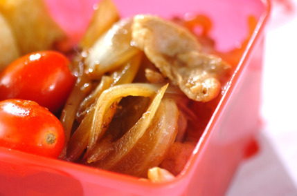 豚のショウガ焼き