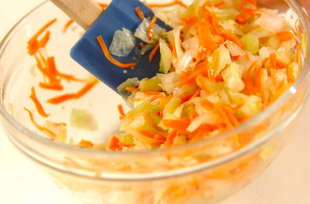 キャベツのマスタードマリネの作り方の手順3