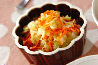 キャベツのマスタードマリネ