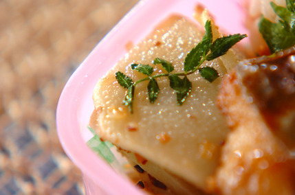 タケノコのアンチョビ炒め