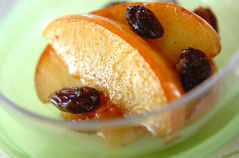 リンゴのソテー