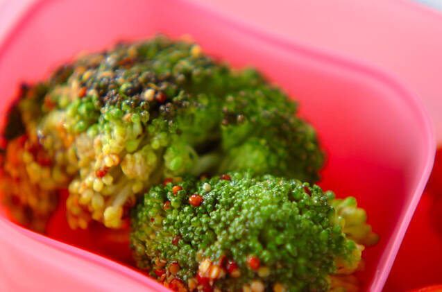 ブロッコリーのマスタード和え