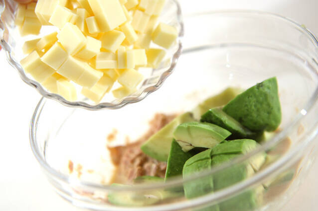 アボカドツナマヨサラダの作り方の手順4