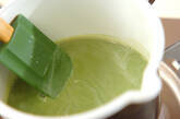 抹茶ミルクプリンの作り方3