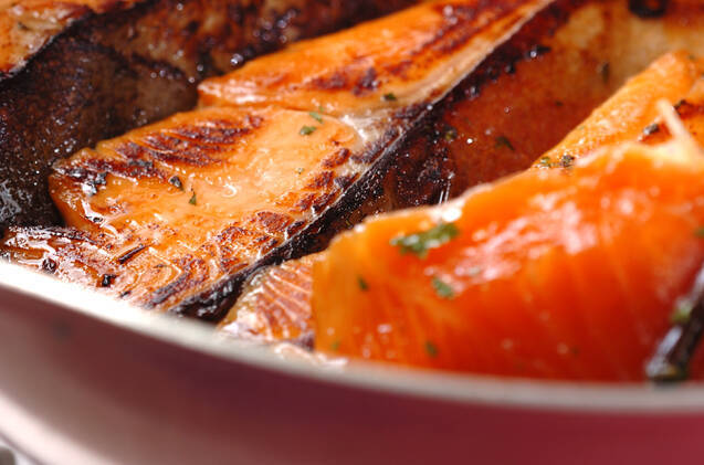 サーモンの木の芽焼きの作り方の手順4