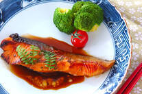 サーモンの木の芽焼き