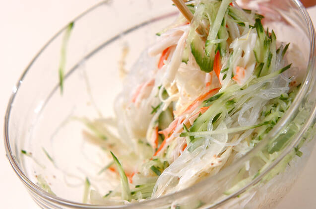 春雨のマヨサラダの作り方の手順6