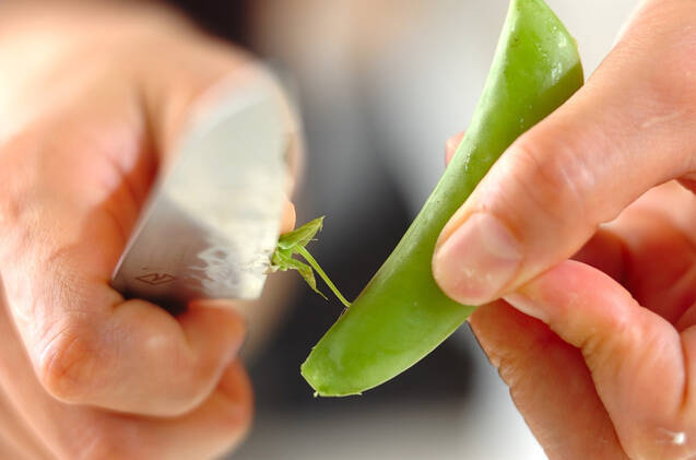 緑野菜のヨーグルトサラダの作り方の手順1