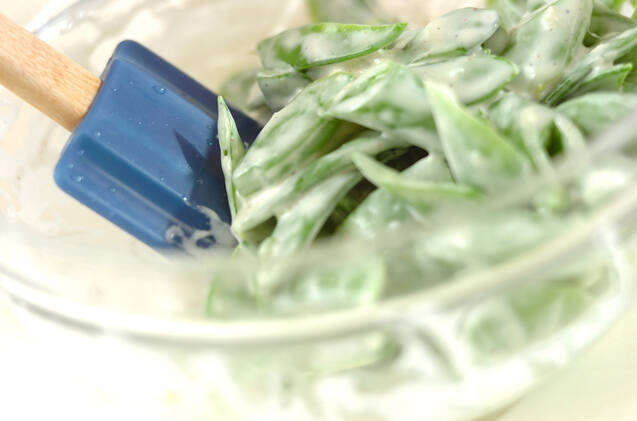 緑野菜のヨーグルトサラダの作り方の手順5