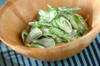 緑野菜のヨーグルトサラダの作り方の手順