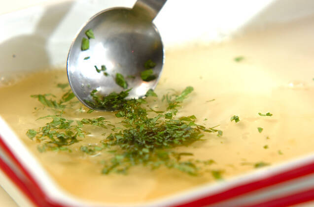 フレッシュフルーツのミントジュレがけの作り方の手順4