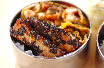 マグロのゴマ衣焼き