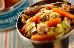 レンジで簡単！屋台風焼きそば