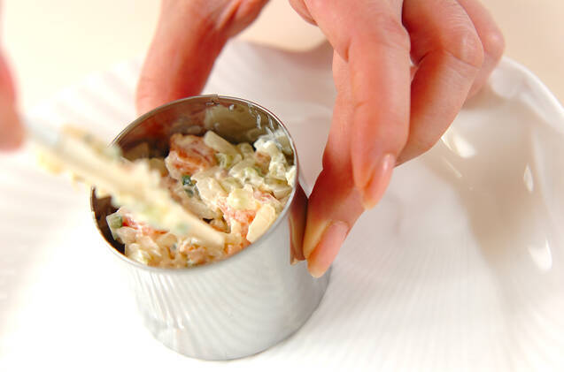 サーモンのタルタルの作り方の手順3