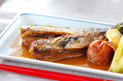 イワシのショウガ煮