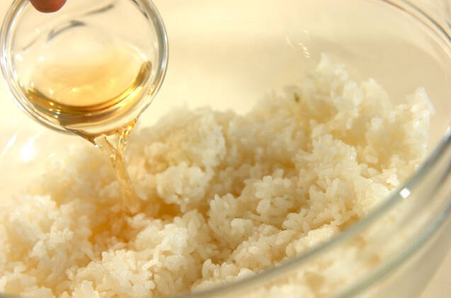 カンピョウの巻き寿司の作り方の手順5