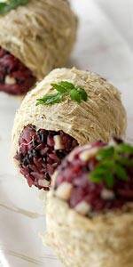 黒米の筍おにぎり