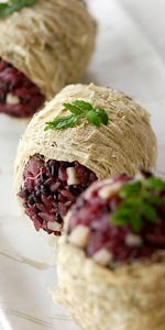 黒米の筍おにぎり