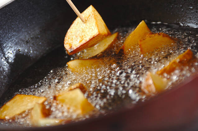 チーズフライドポテトの作り方の手順2