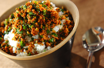 中華風肉そぼろ レシピ 作り方 E レシピ 料理のプロが作る簡単レシピ