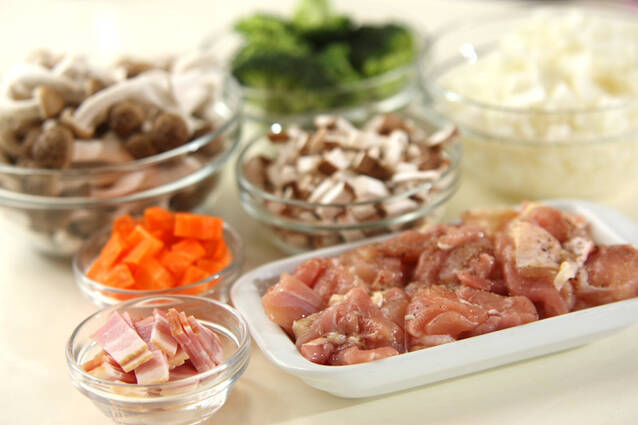 チキングラタンの作り方の手順1