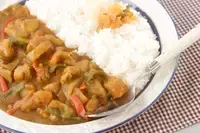 鶏とカボチャのカレー