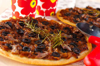 ピサラディエール(玉ネギのピザ)