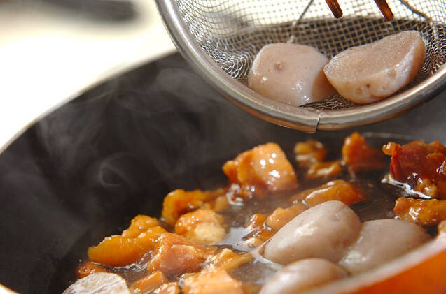 即席！低カロリー親子丼の作り方の手順3