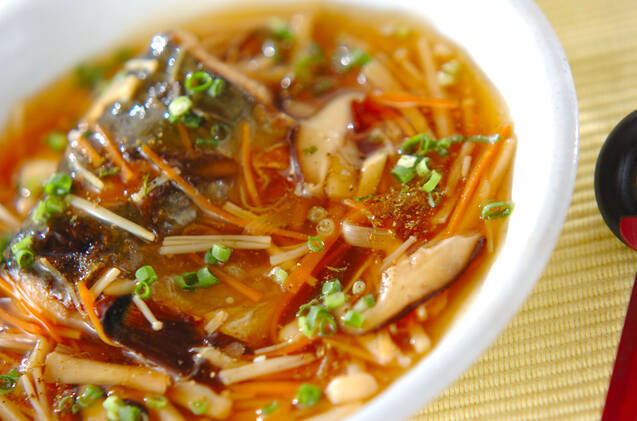 サバの甘酢あん