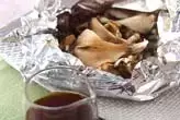 キノコのホイル蒸し