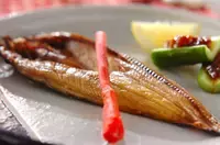 ホッケのグリル焼き