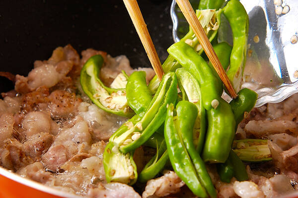 バナナとポークの炒め物の作り方の手順6