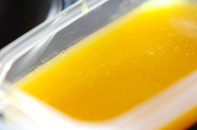 オレンジゼリー