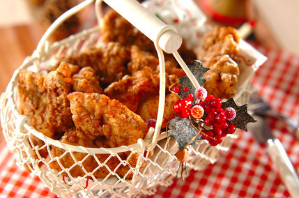 フライパンでできるフライドチキン