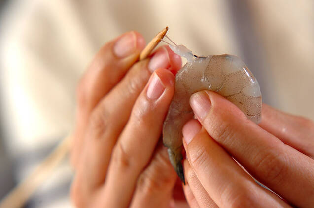 アボカドのパスタサラダの作り方の手順1